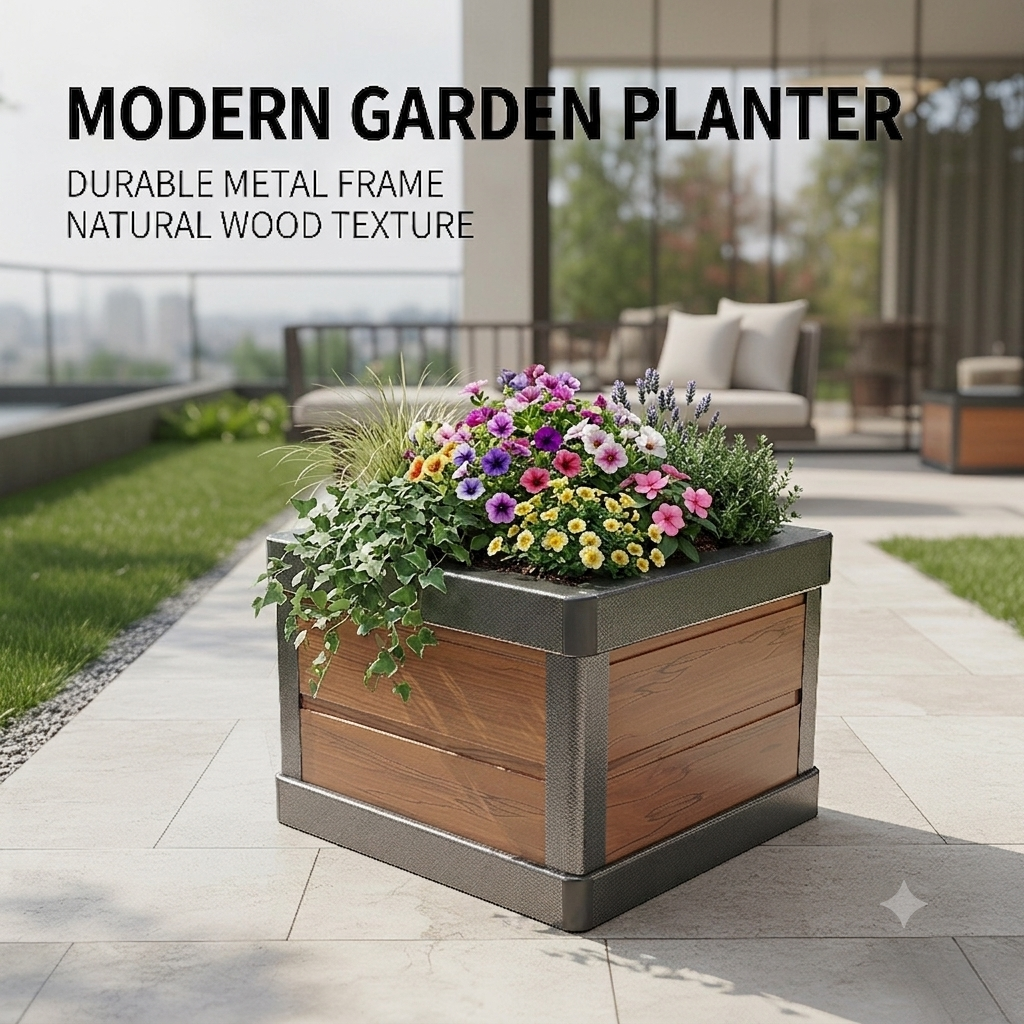 Aluminum Planter Boxes